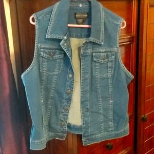 Denim vest